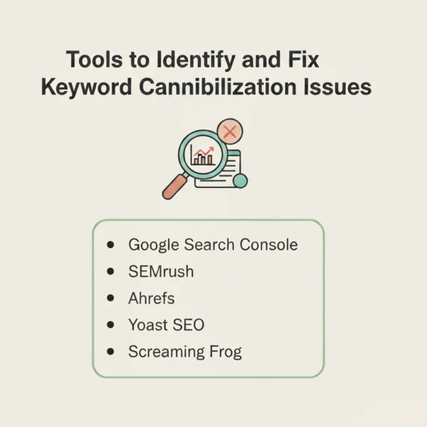 Tools to Identify and Fix Keyword Cannibalization