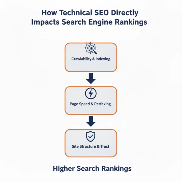 Technical SEO Directly Impacts Search Engine Rankings